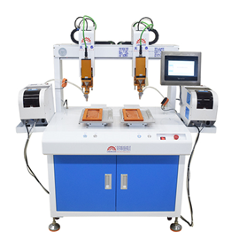 全自動高速落地式雙頭螺絲機